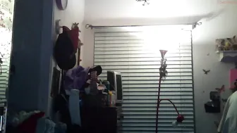 420angelbaby chick with slack tits dancing in front of the camera