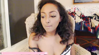 marcelinee hot babe gently jerks pussy