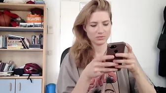 kosherpussy bitch undresses erotically