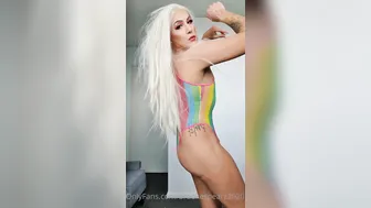 Brooke Spearz busty latina massages nipples