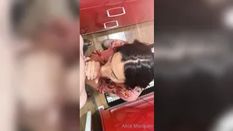 Alice Marques  a nice babe kneads her cunt
