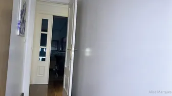 Alice Marques  pretty girl fucks her cap