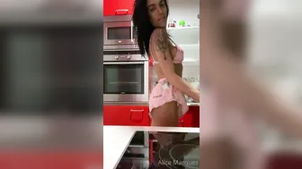 Alice Marques   spicy slut jerking hairy cunt