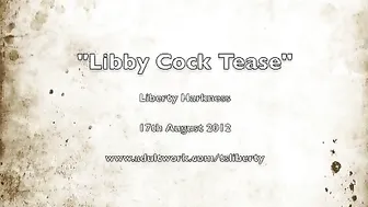 Liberty Harkness   openwork blonde dancing a striptease