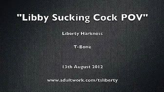 Liberty Harkness   busty blonde is sucking a pussy