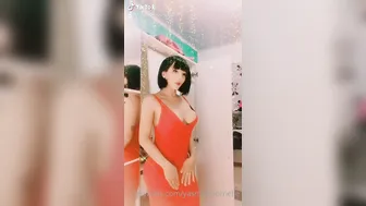 Yasmim Dornelle sexy slut caresses sex lips