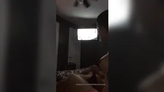 White Chinaa adorable  cam girl  pulls clit