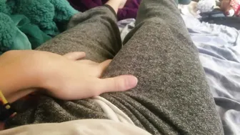 Jojo Hunt beautiful female in stockings with a toy spends time unforgettably