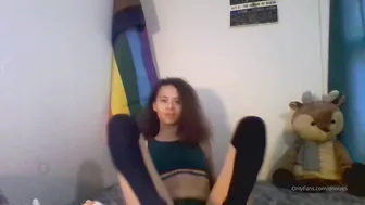 Jojo Hunt feminine female with big boobs enjoys sex toy