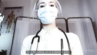 Mistress Euryale busty slut gently wrestles pussy