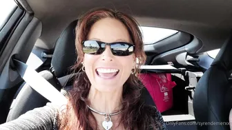 Syren De Mer naughty passion caresses shaved pussy