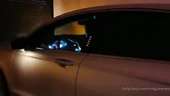 NIcky Jimenez aka Nicole Flakita babe caresses shaved pussy