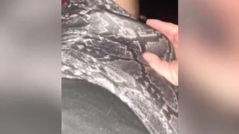 Kendall Vuitton   cool skinny rubs her lips sex