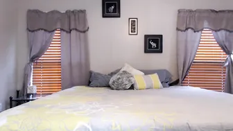 Tinytwat mature model caresses nipples and cunt