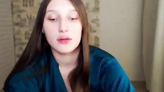 lovelyfrufood cutie covers her tits with her hand