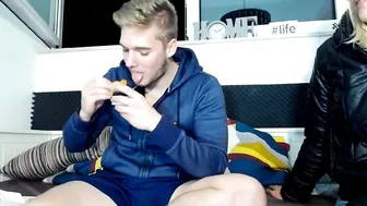 unmaskedboy handjob and play with sex toys