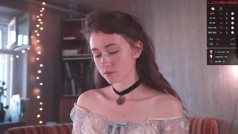 minty_mind fascinating skin strips and pulls pussy