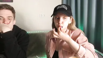 lilkrystal hot lady plants hand in anus