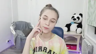 littlebabu01 cute slut fucks pussy with dildos