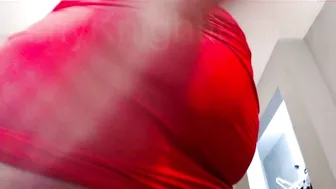 amyknightington big tit teases her pussy with a phallus