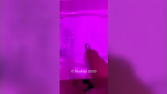 Violet Summers  beautiful female in stockings with a toy spends time unforgettably