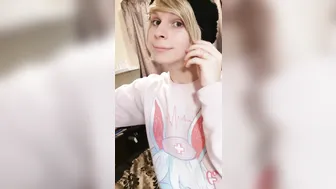 RosieKawaii gorgeous female licks dildo