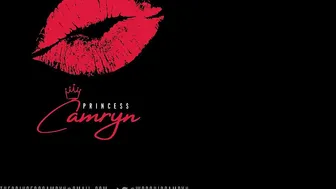 Princess Camryn  busty harlot fingering pussy