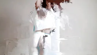 Love Lilah TG busty doll and her blue friend