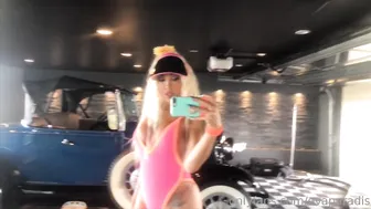 Eva Paradis sweet babe took off her panties