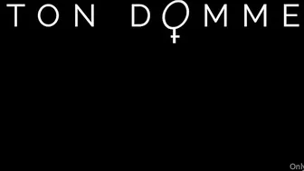 Mistress Karina hot slut fingering himself