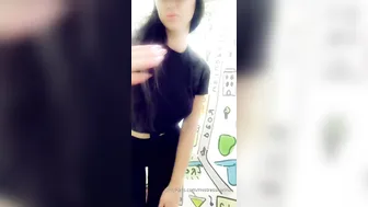 Mistress Karina ambitious bitch fucks with a dildo