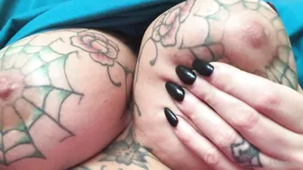 Megan Inky aka inky real sweet shows ass