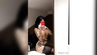 Megan Inky aka inky real Chubby brunette