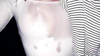 Ashley Danielle desirable squeezing nipples