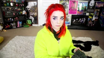 thegoldengoddes shy slut caresses shaved cunt