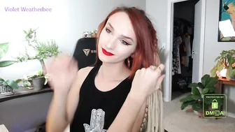 Violet Weatherbee adult mom handjob pussy