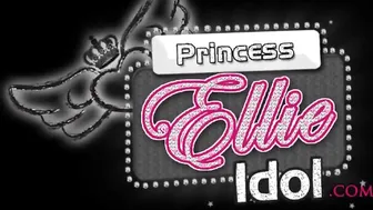 Ellie Idol pathetic brunette seduces with incredibly sexy body and enviable appearance