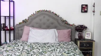 Allysa Etain cute lush bitch pulls pussy