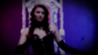 Ellie Idol irresistible female posing in lingerie