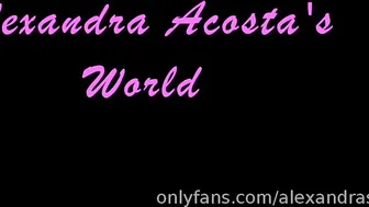 Alexandra Acosta Bitch in heels