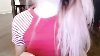 scout Slut shows vagina close up