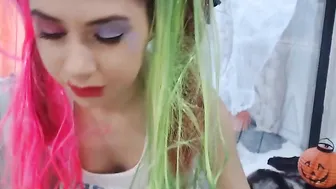 jennytenn Slutty granny having fun with sex toy