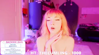 baoxxxi gorgeous mare fucks pussy with phallus