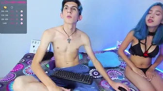 dianayleo skinny female rubs herself with oil