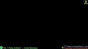 aliceriverscam fucking pussy with cancer