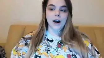 pavlovswhore busty young lady removes her panties