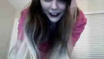 pavlovswhore cute slut caresses the vagina with fingers