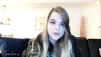 pavlovswhore busty bitch caresses nipples