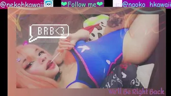 naoko_mori cute chick fucks both holes