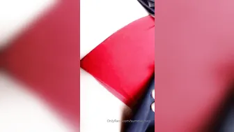 summerhart fucks herself on the sofa